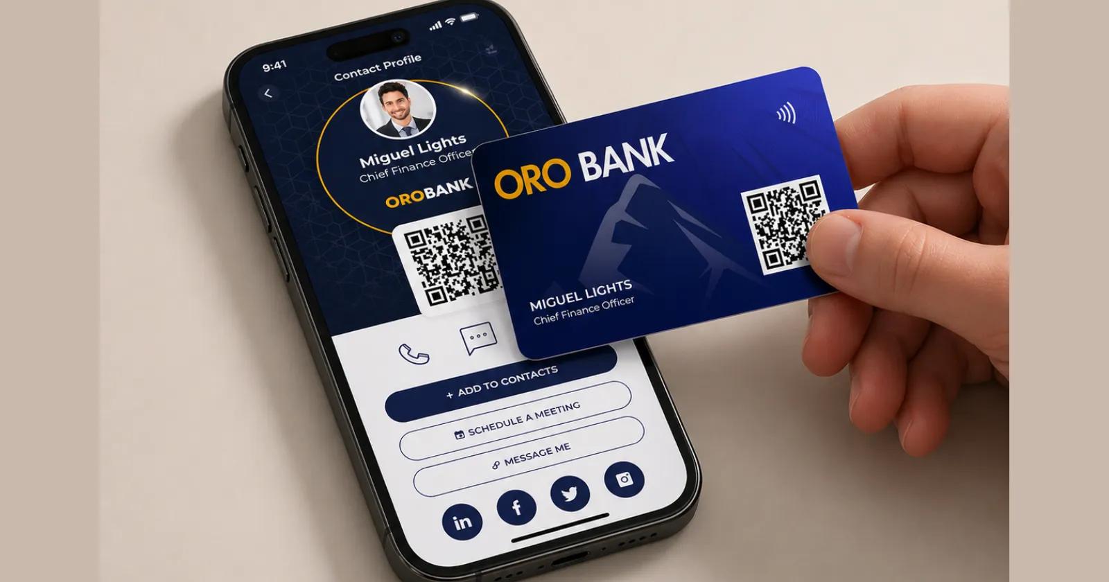 Digital NFC Digital Business Cards